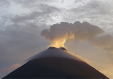 Atardecer del  Volcan Arenal