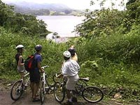 Also, you can see the Arenal Lake while you're making the tour